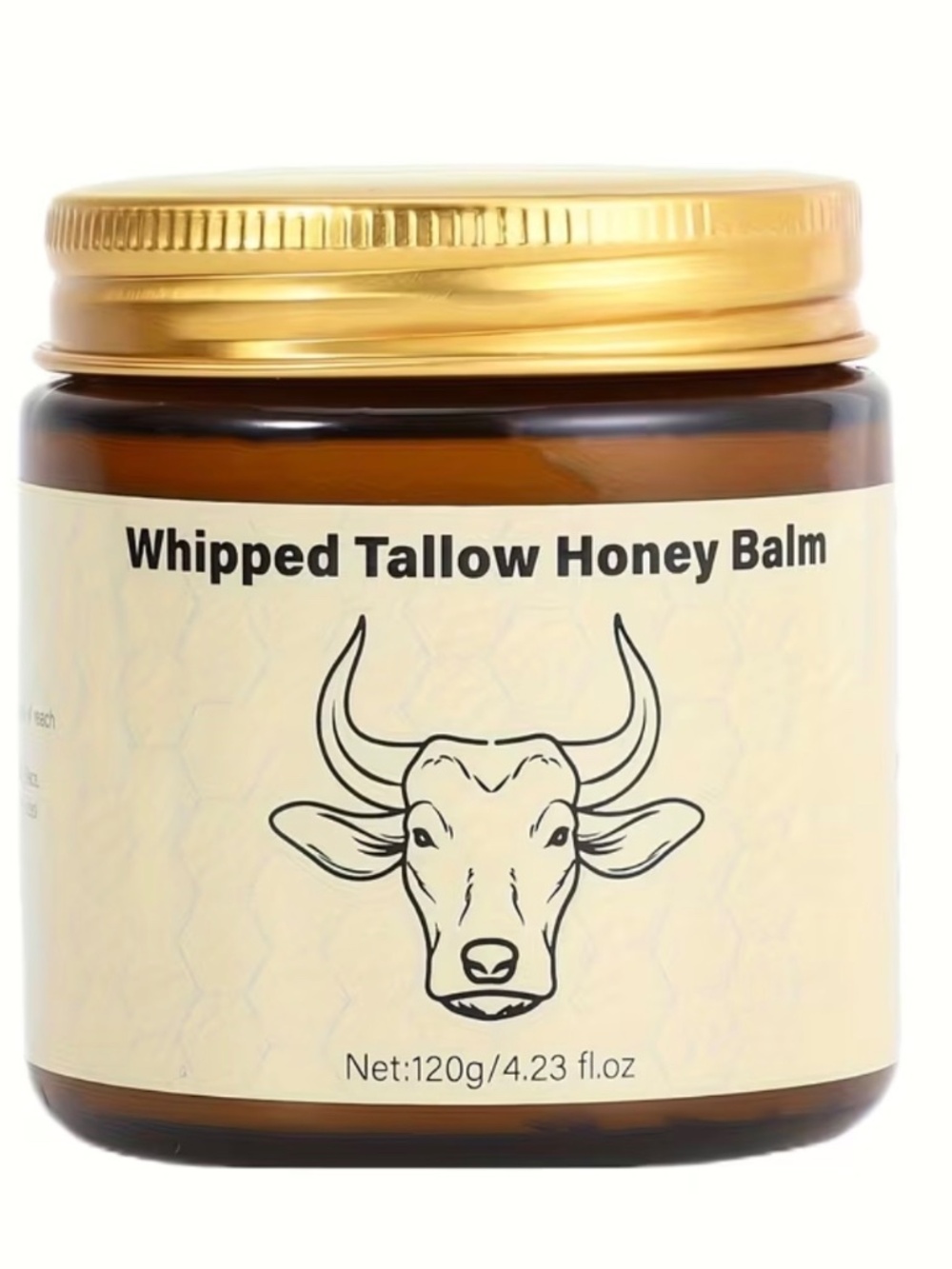 Whipped Tallow Honey Balm - Moisturizing Skin Balm (Cream) - Picture 5 of 6